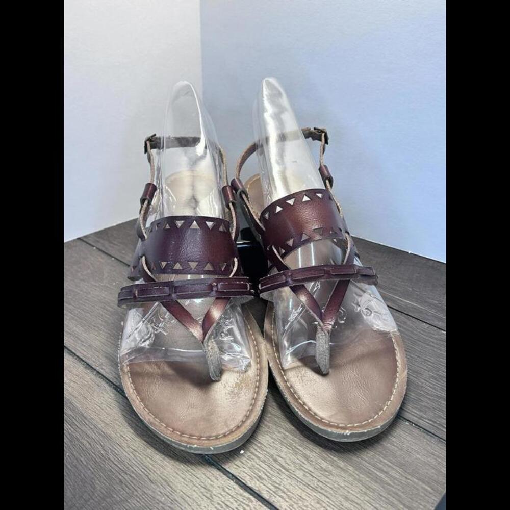 American Eagle brown leather sandals‎ women's size 7.5